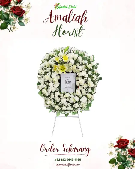 Krans Bunga Duka Pemulutan Selatan